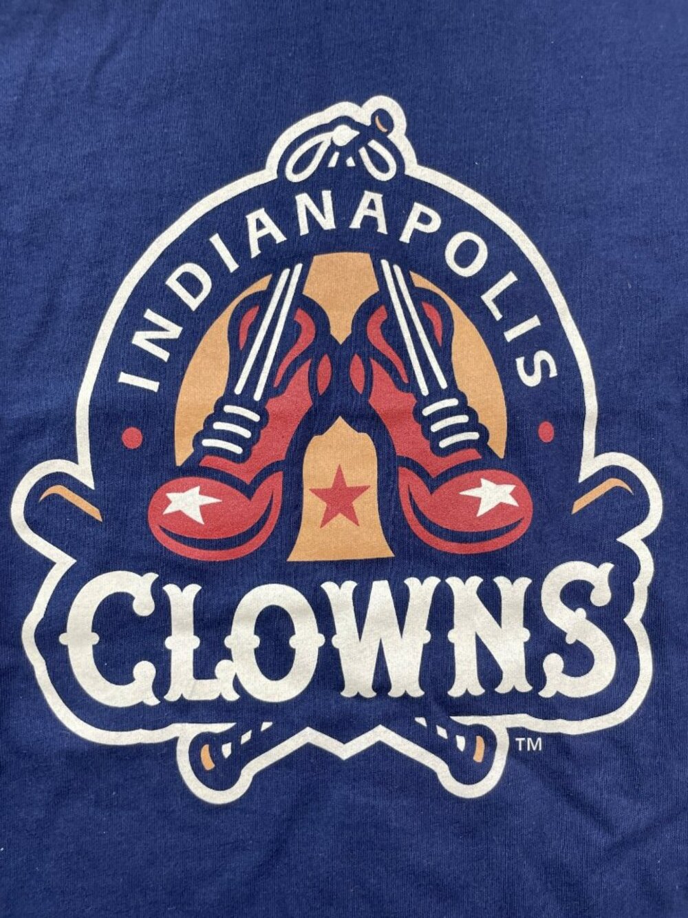 Bella + Canvas Kids Indianapolis Clowns Shirt 100% Cotton Sz L (14-16) NWOT - Picture 2 of 6